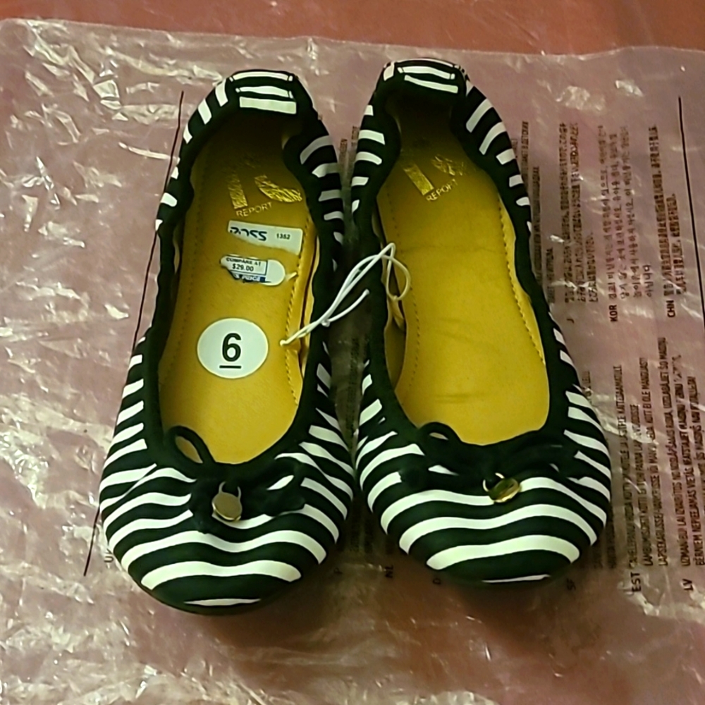 Zebra Sidekicks Ballet shoes